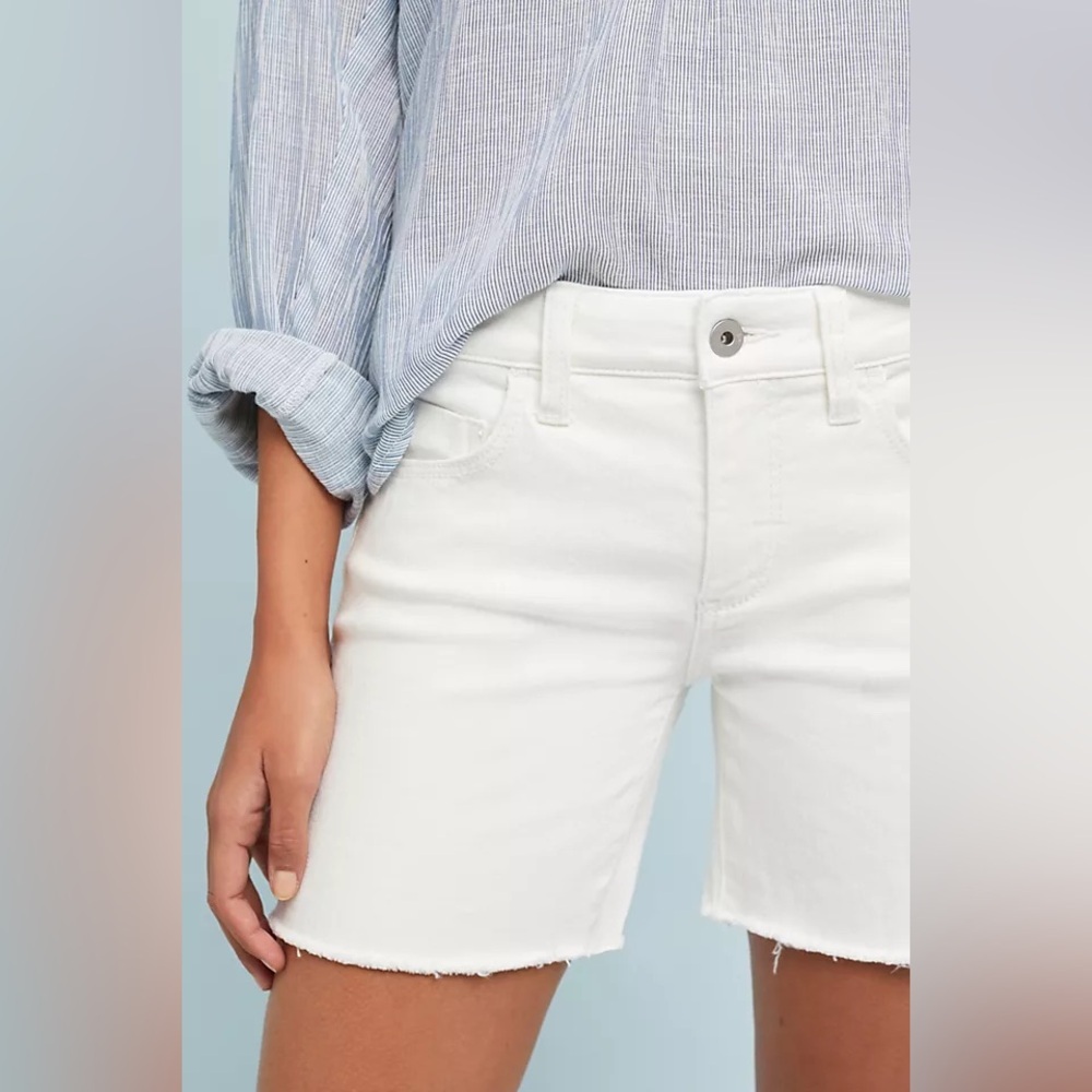 Anthro Pilcro and the Letterpress 28 Mid Rise Slim Short